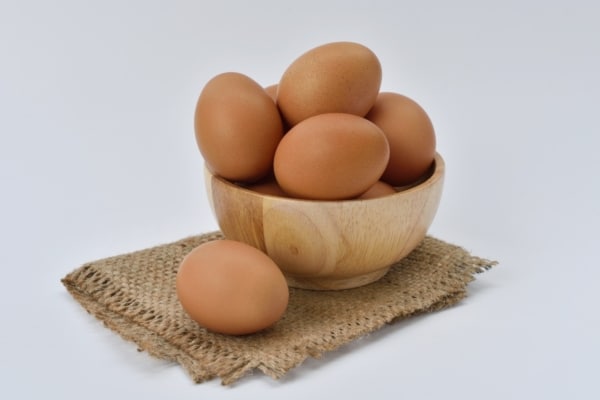 A bowl of eggs